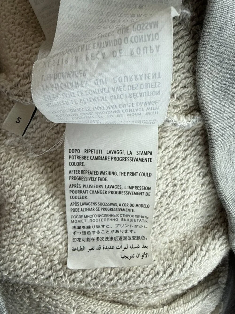 Gucci Grey Dragon Embroidered Logo Hoodie